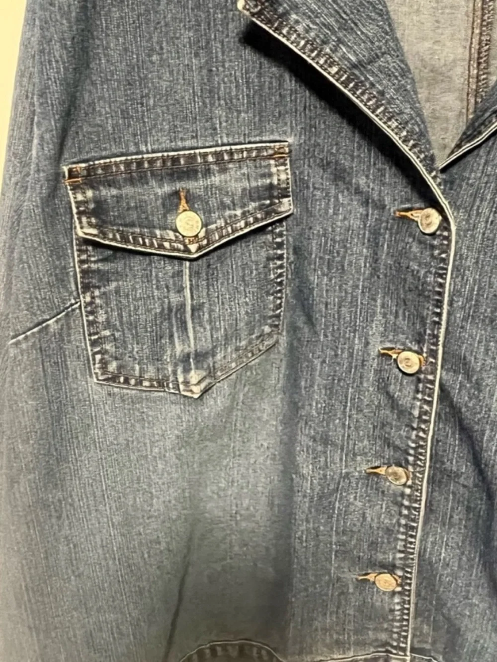 MISTE BLUE Plus Denim Jacket